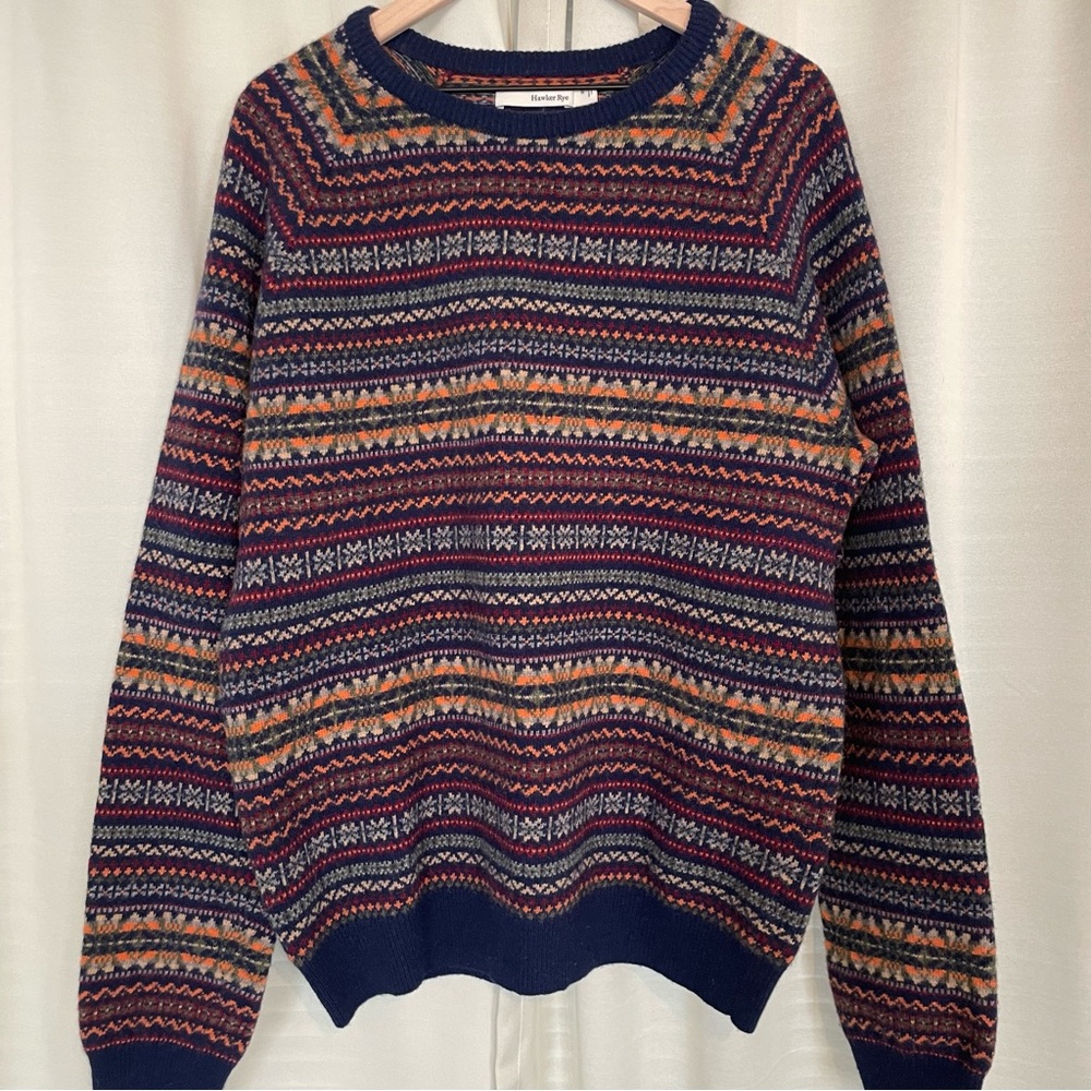Hawker Rye Lambswool Sweater XL